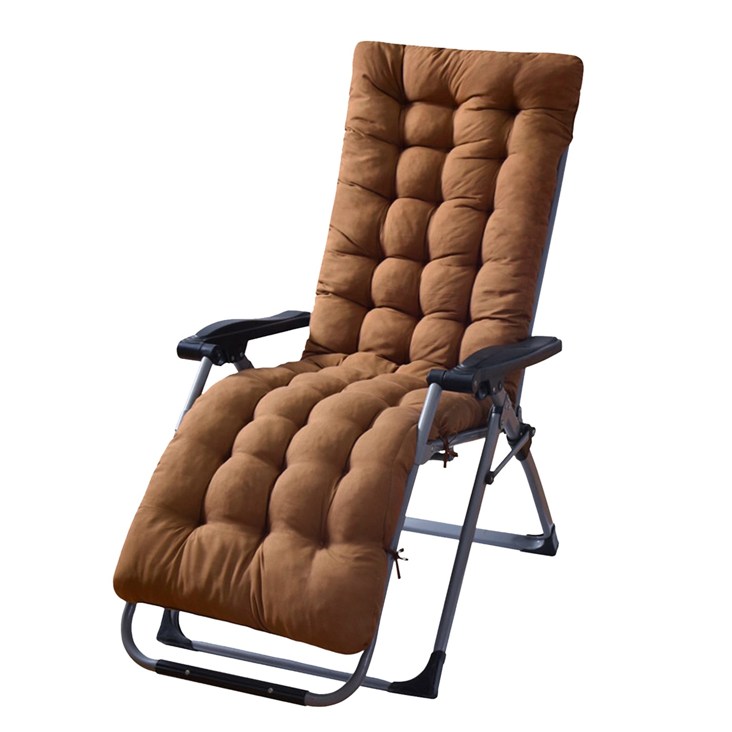 66.92x22.04in Thickened Chaise Lounger Cushion Recliner Rocking Chair Sofa 8583