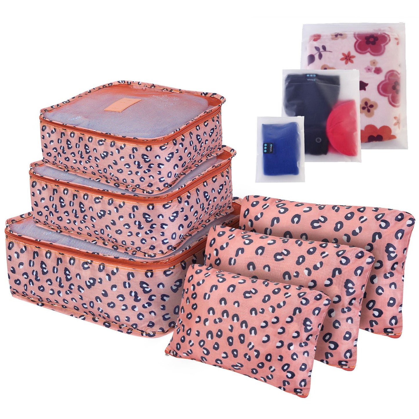 9Pcs Clothes Storage Bags Water-Resistant Travel Luggage Organizer Clothing 8058