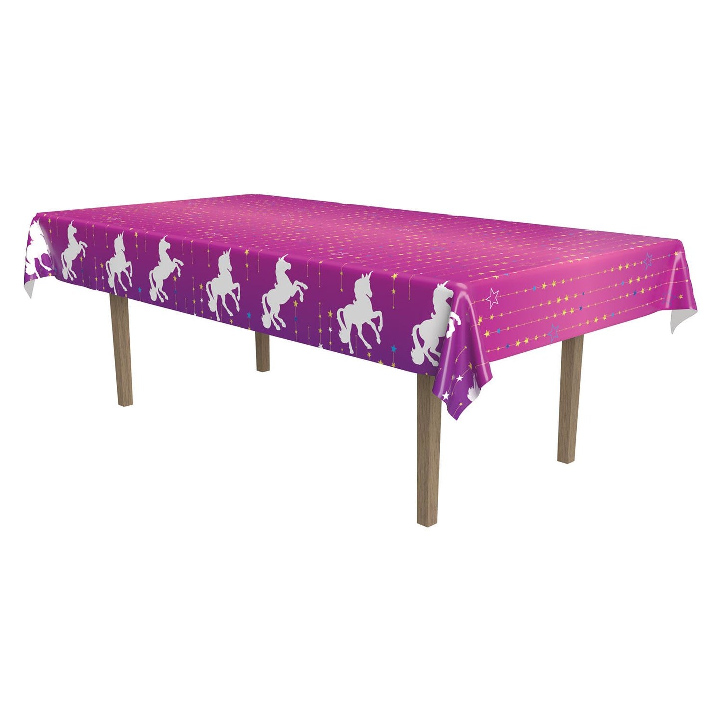 Beistle Unicorn Table Cover | Party Supply | Decoration