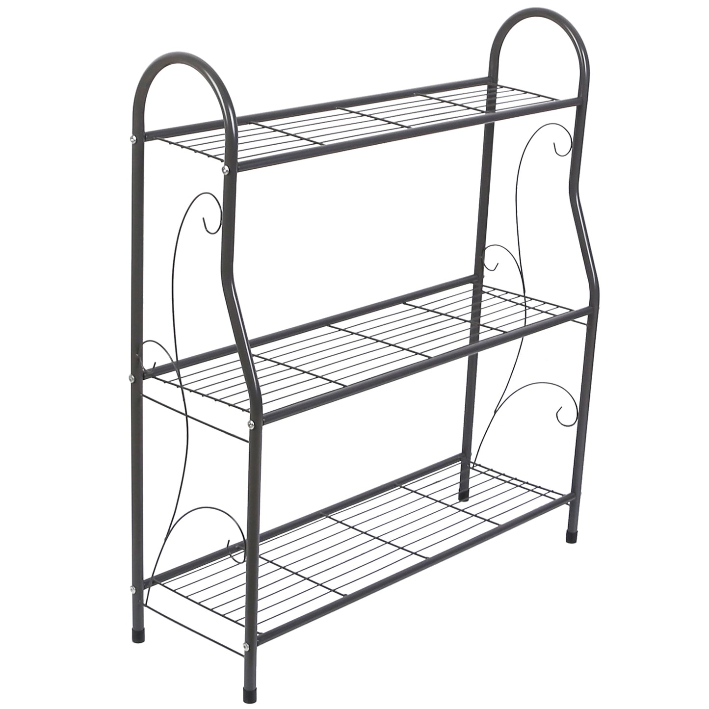 3 Tier Plant Stand Shelf Flower Pot Holder Display Rack 88LBS Utility Storage