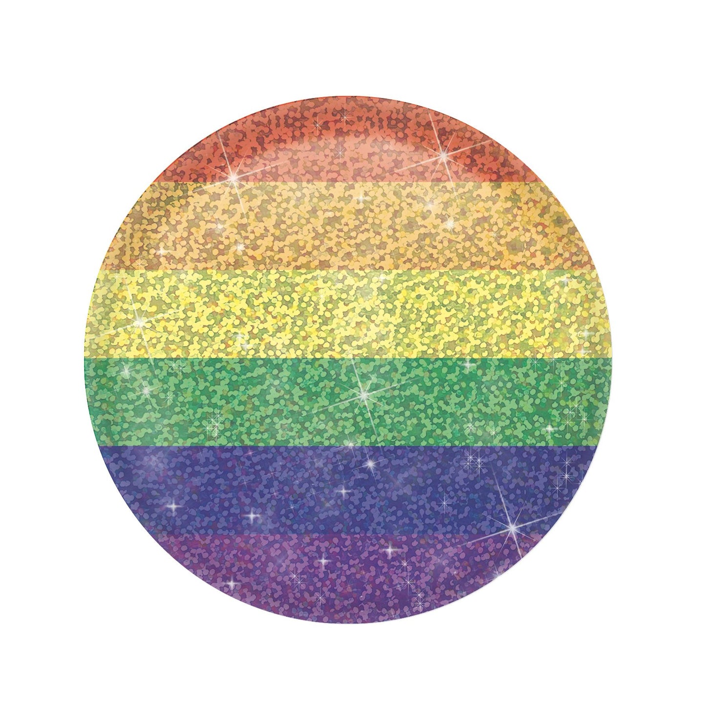 Beistle Rainbow Button | Party Supply | Decoration
