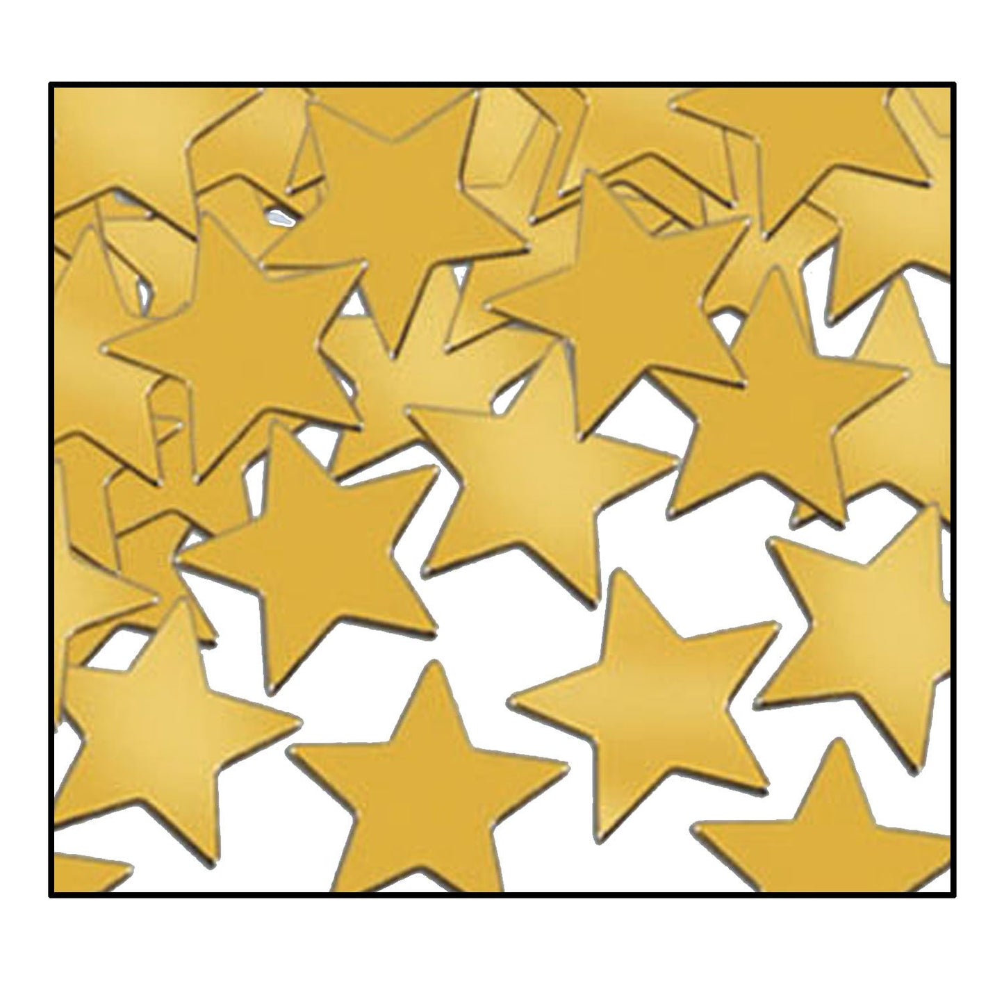 Beistle Gold Fanci-Fetti Stars - General Occasion | Party Supply | Decoration