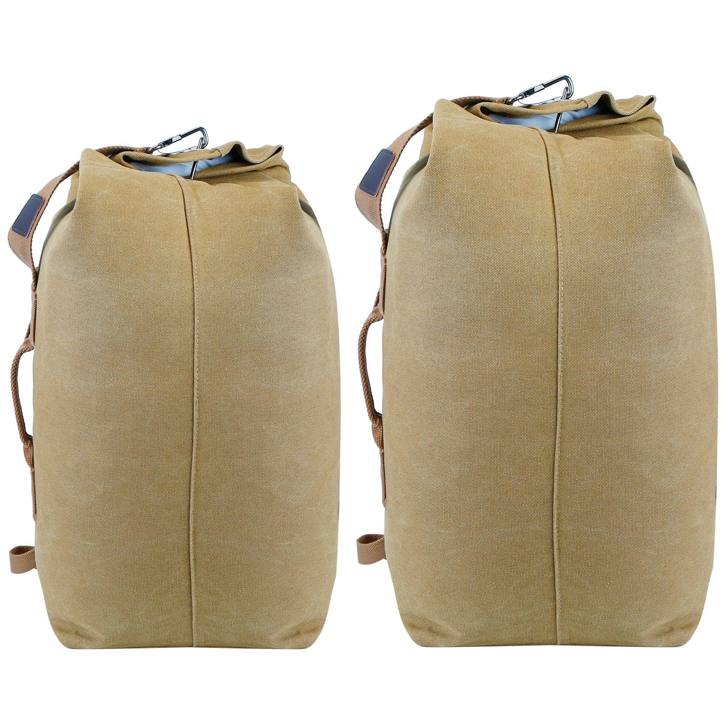 Canvas Backpack Outdoors 25L Travel Laptop Bag Camping Hiking Tactical Military
