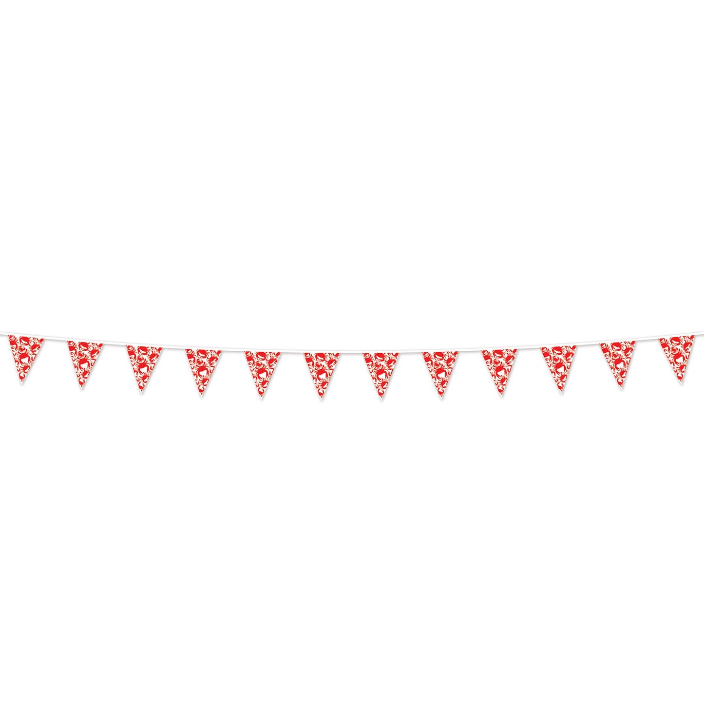 Beistle Crab Pennant Banner - Luau | Party Supply | Decoration