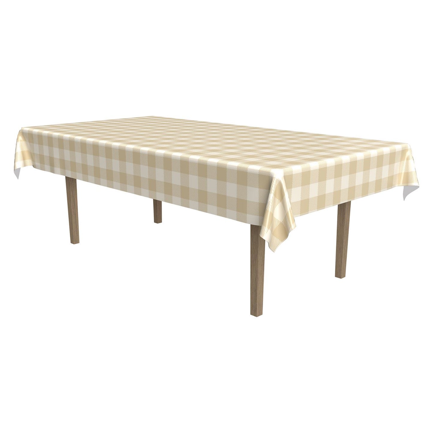 Beistle Plaid Tablecover - Thanksgiving/Fall | Party Supply | Decoration
