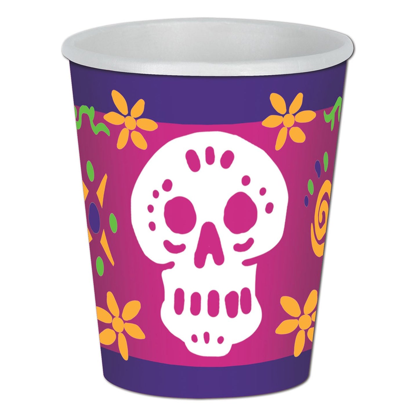 Beistle Day Of The Dead Beverage Cups | Party Supply | Decoration