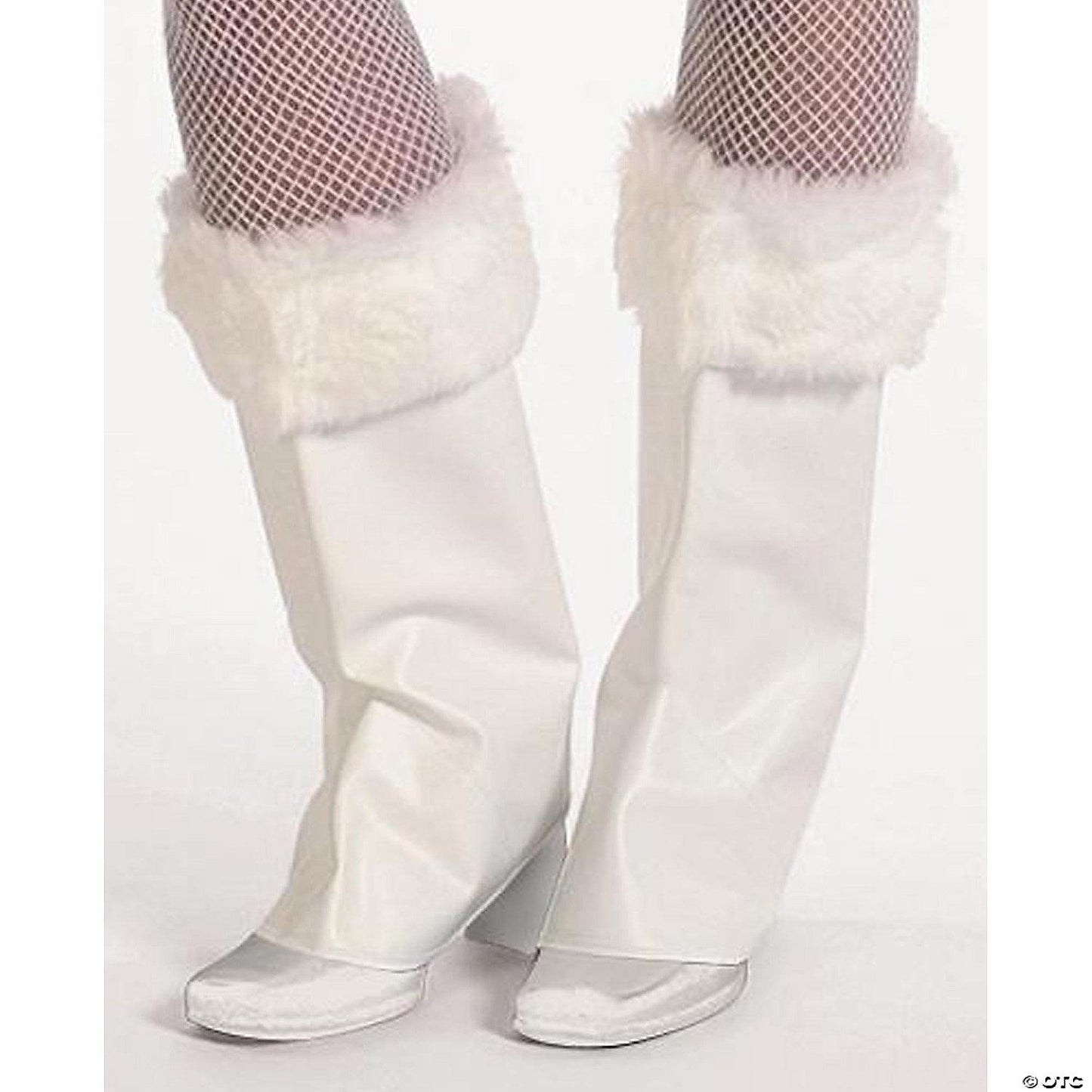 Boot Tops Pixie White Plush