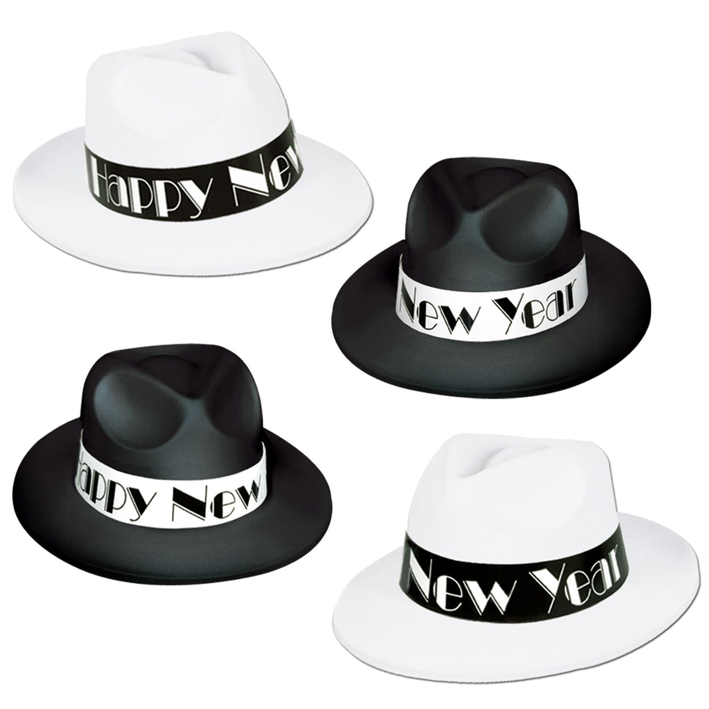 Beistle Chicago Swing New Year Fedoras - New Years | Party Supply | Decoration