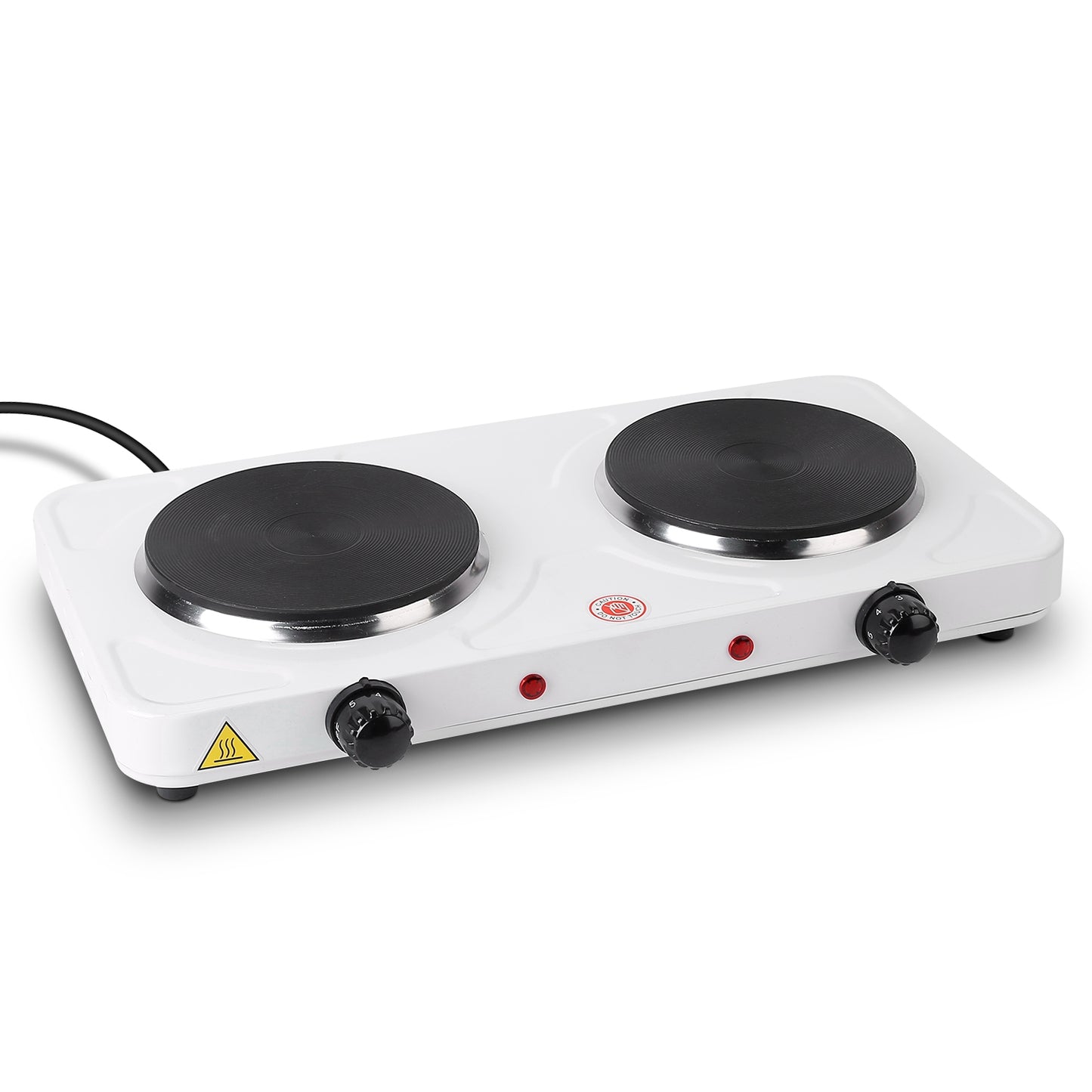 2000W Double Electric Burner Portable Dual Counter Stove Countertop Hot Pla 6179