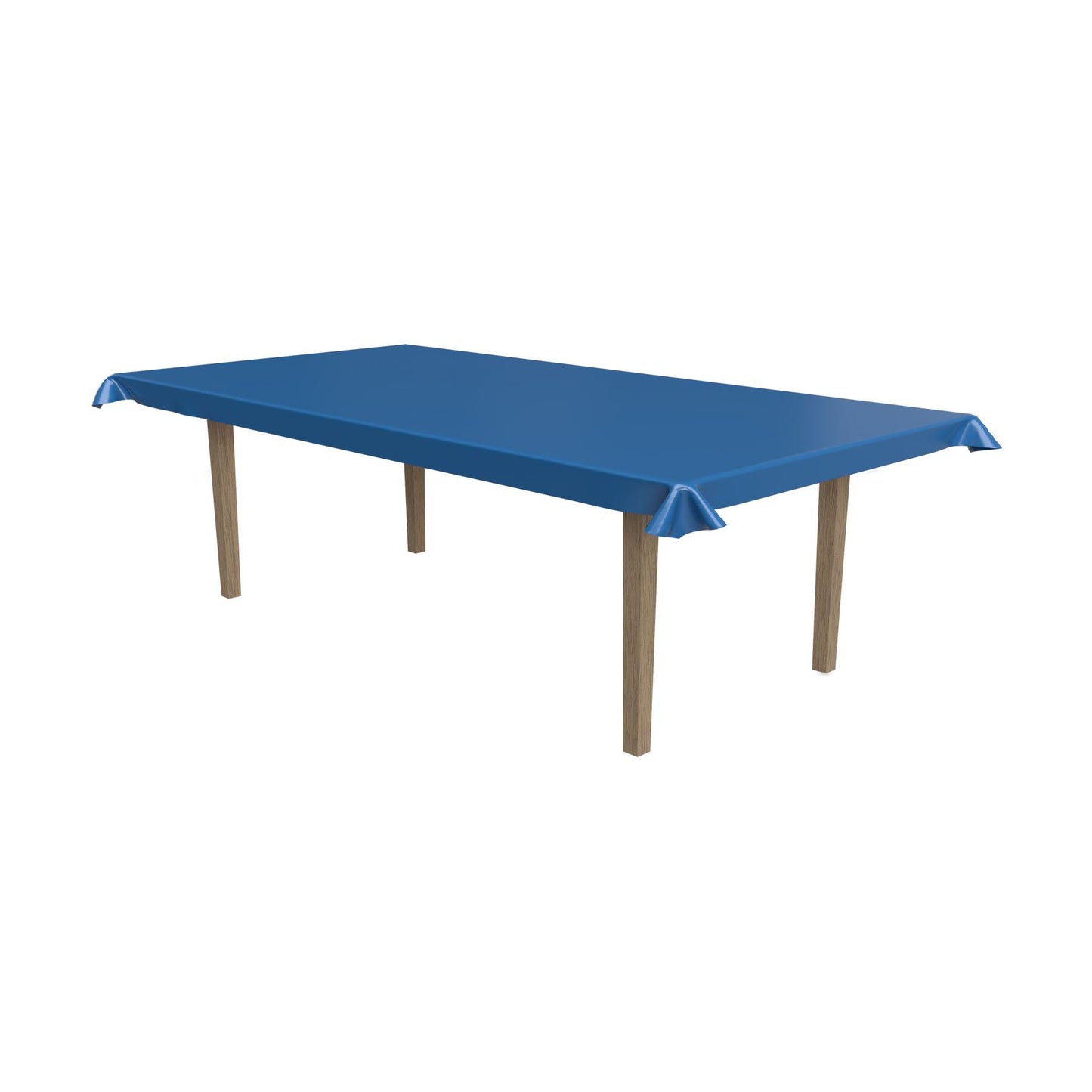 Plastic Table Roll - Size: 40" x 100' - Blue