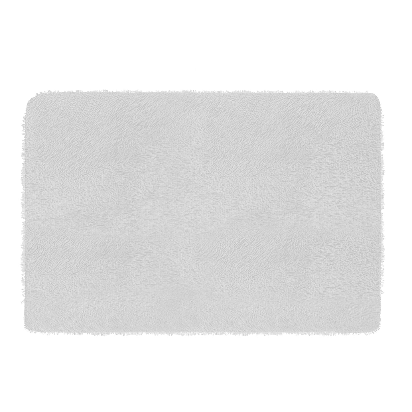 Fluffy Bedroom Rug 4’ x 2.6’ Anti-Skid Shaggy Area Rug Decorative Floor Car 3820