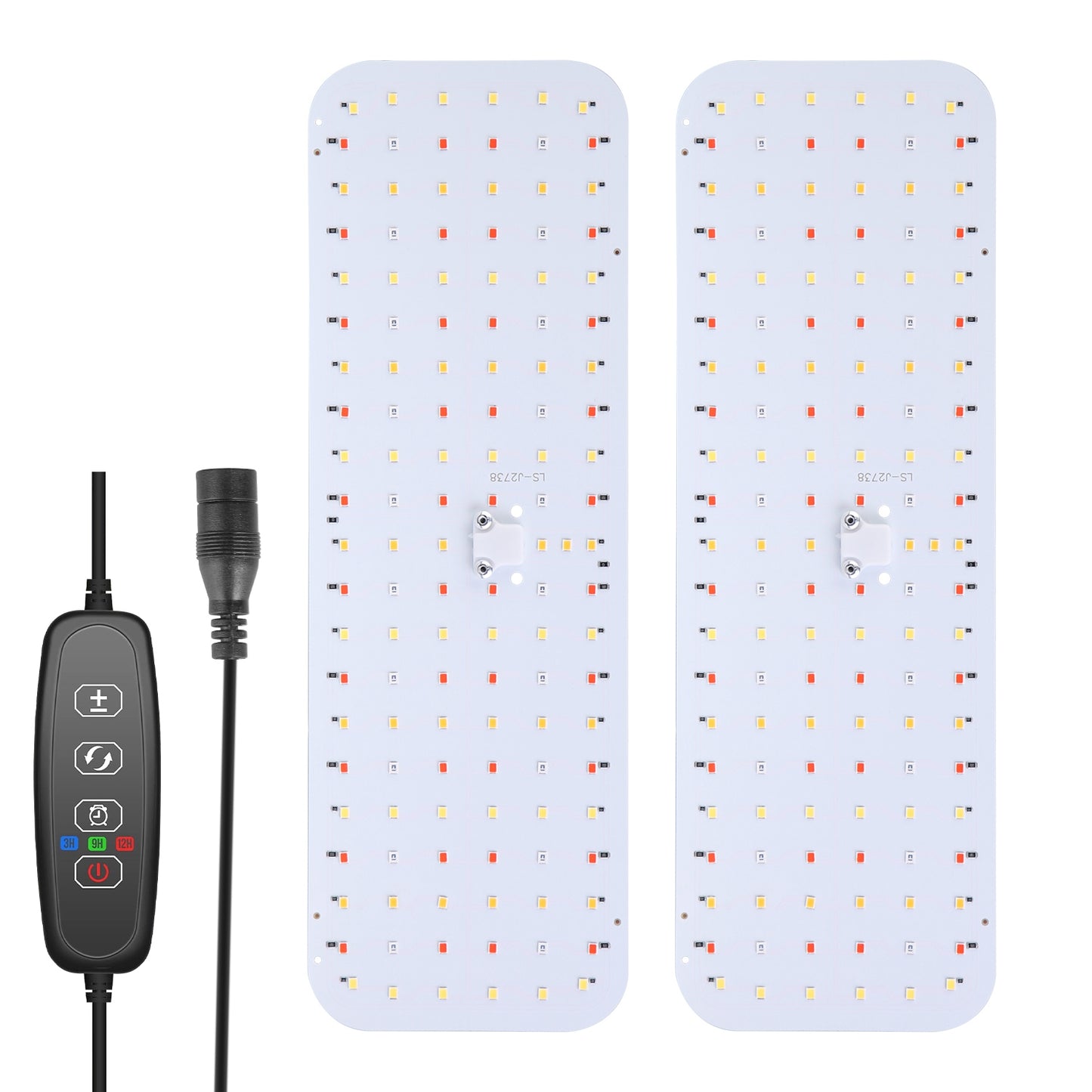 2Pcs Ultra-Thin LED Grow Lights for Indoor Plants with 126Pcs LEDs Full