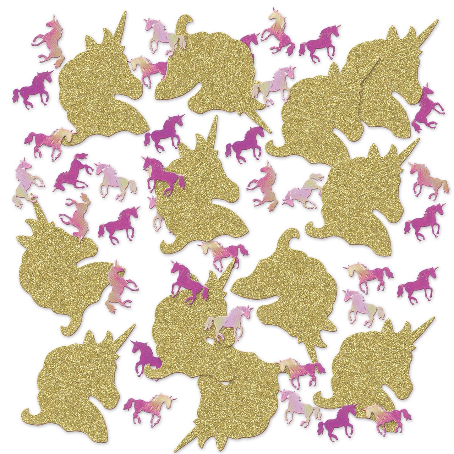 Beistle Unicorn Deluxe Sparkle Confetti | Party Supply | Decoration