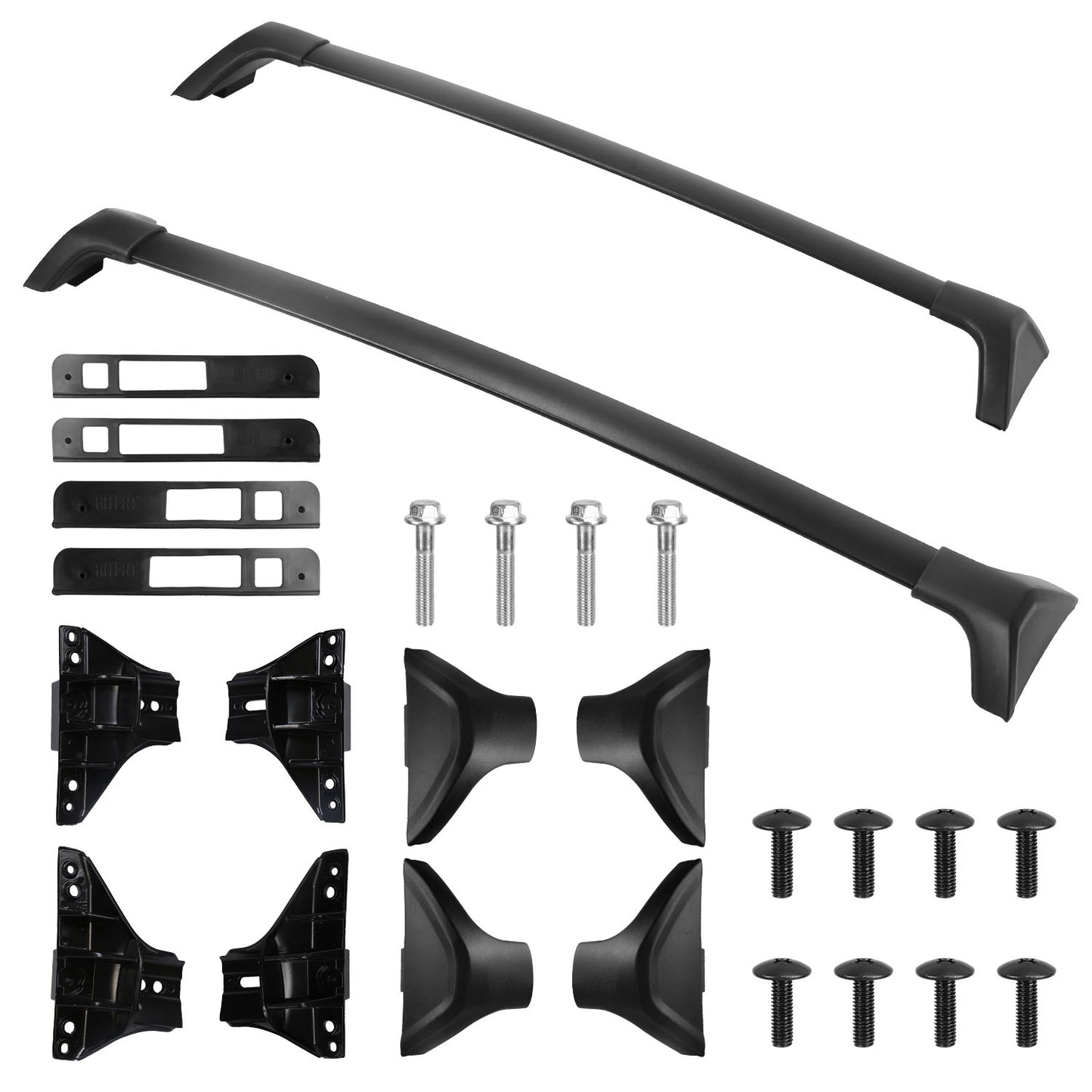 Car Roof Rack Cross Bars Aluminum Alloy Cargo Carrier Rooftop Crossbars Fit for