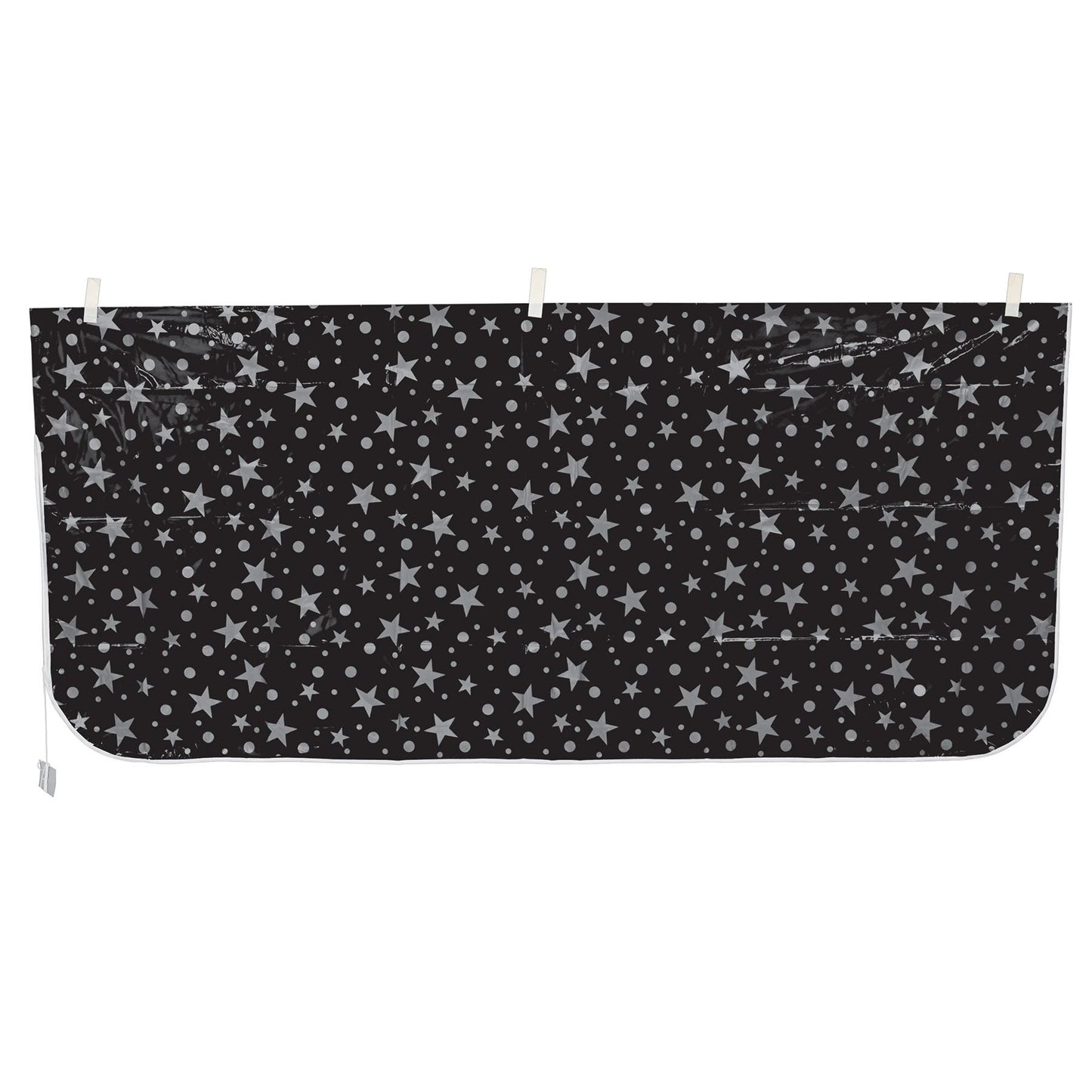 Beistle Pkgd Plastic Balloon Bag-Black and Silver (balloons NOT included) - Ge
