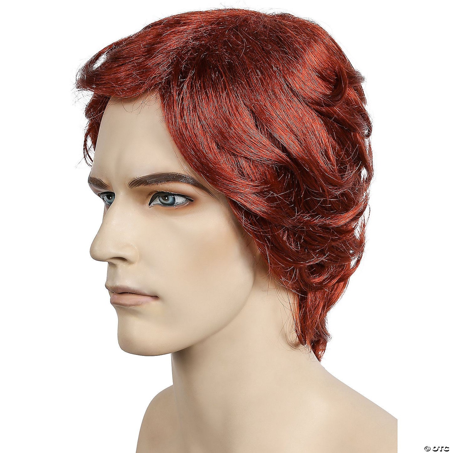 Mens Long Shag Wig | Auburn
