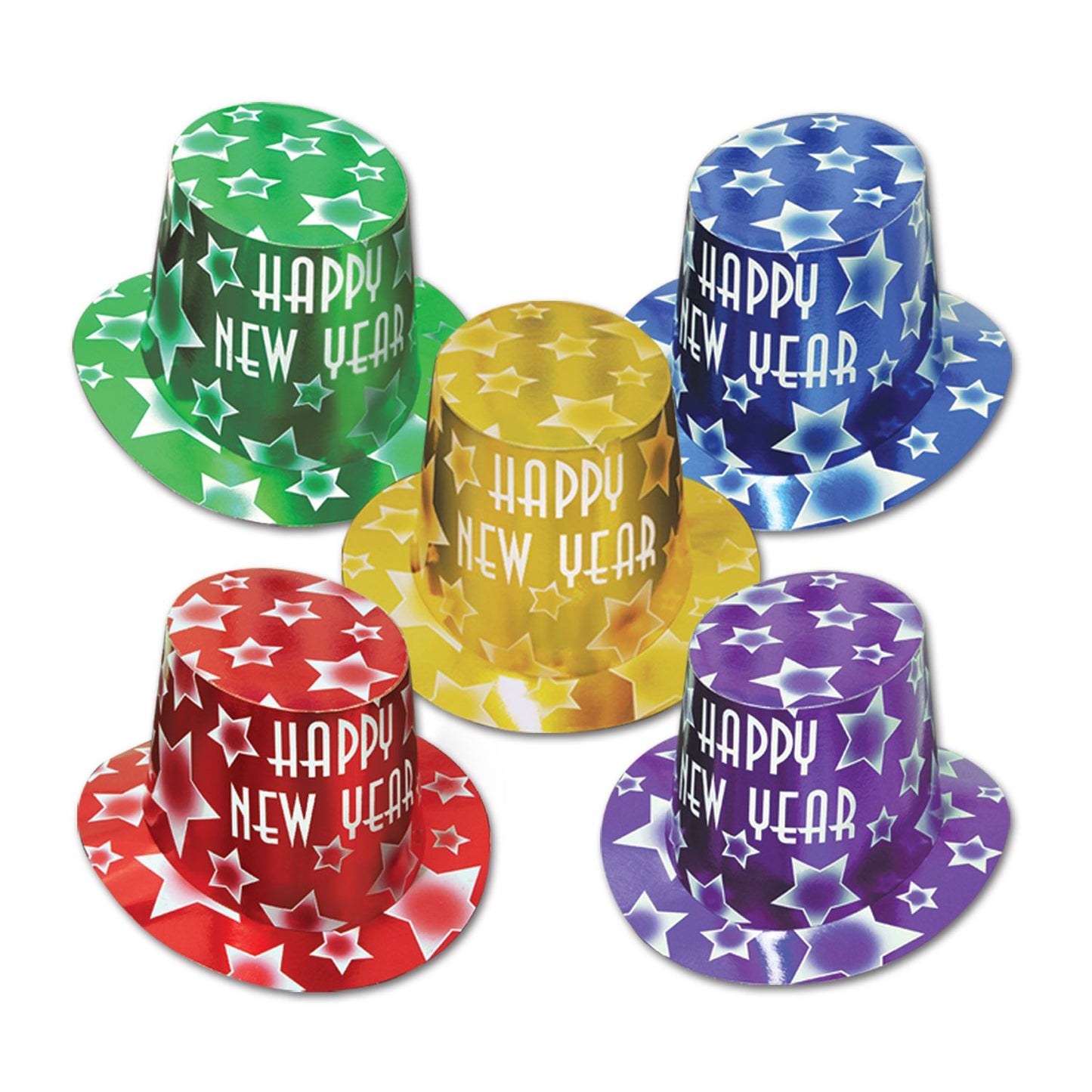 Beistle Gem-Star New Year Hi-Hats - New Years | Party Supply | Decoration