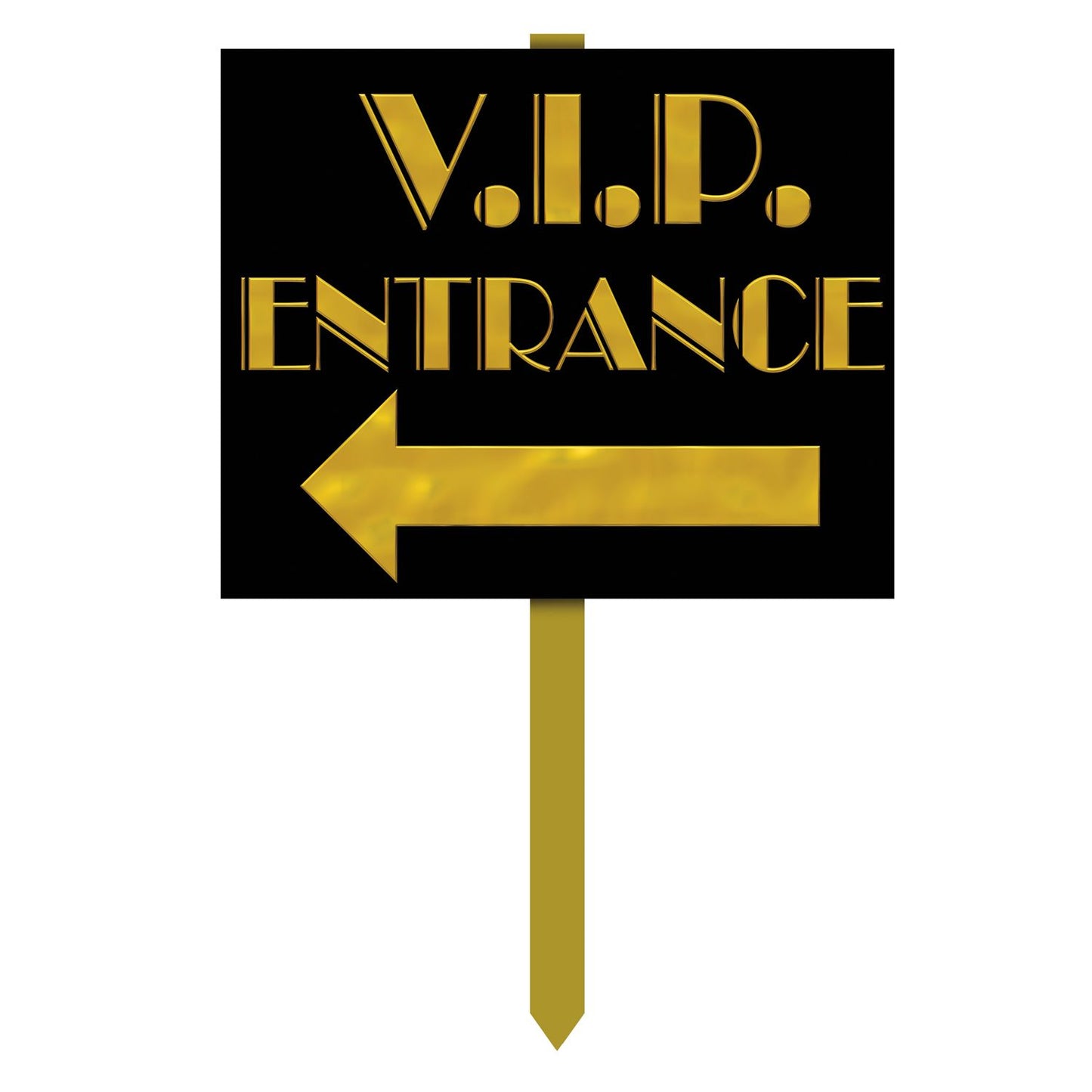 Beistle VIP Entrance Yard Sign - Awards Night | Party Supply | Decoration