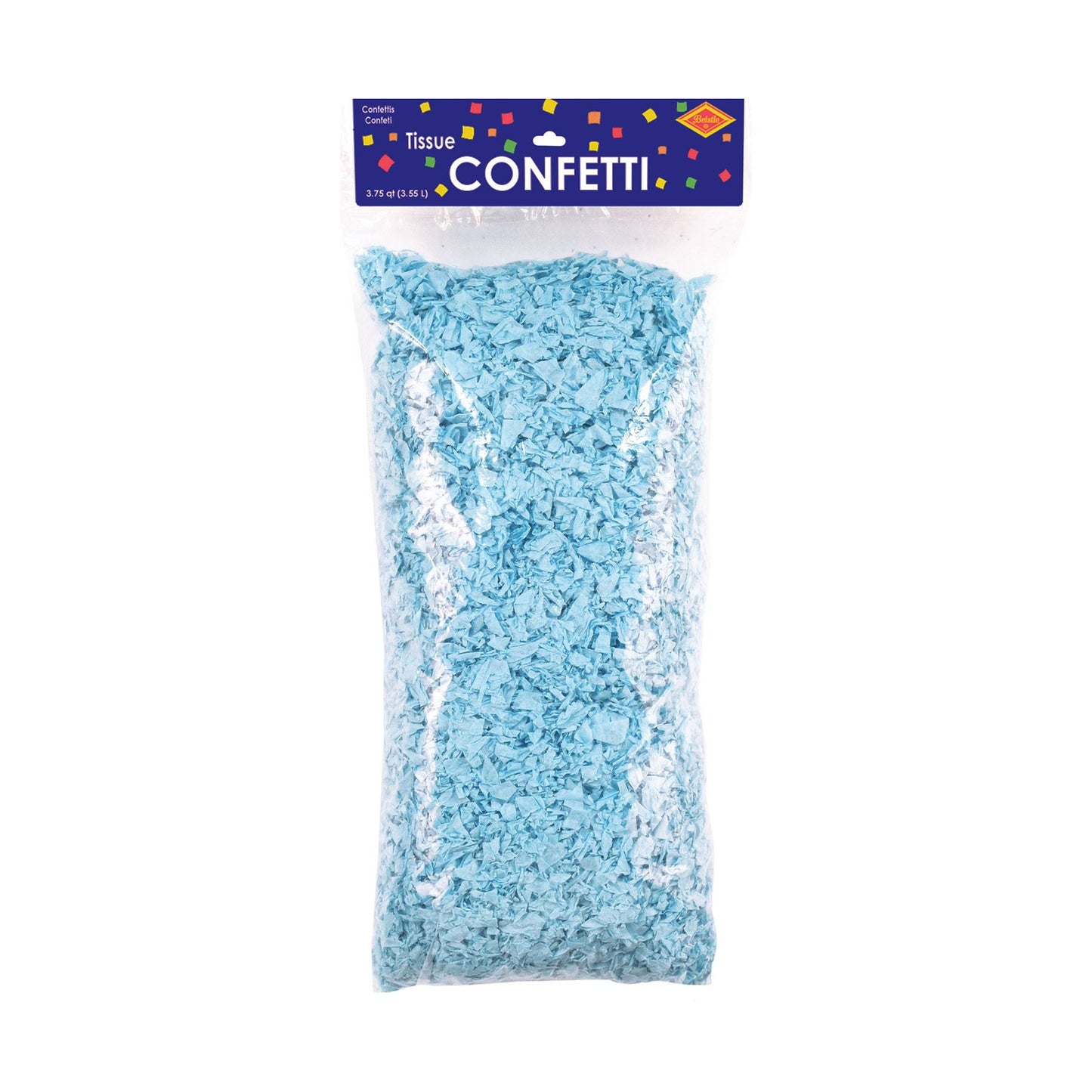 Beistle Tissue Confetti - Light Blue - Baby Shower | Party Supply | Decoration