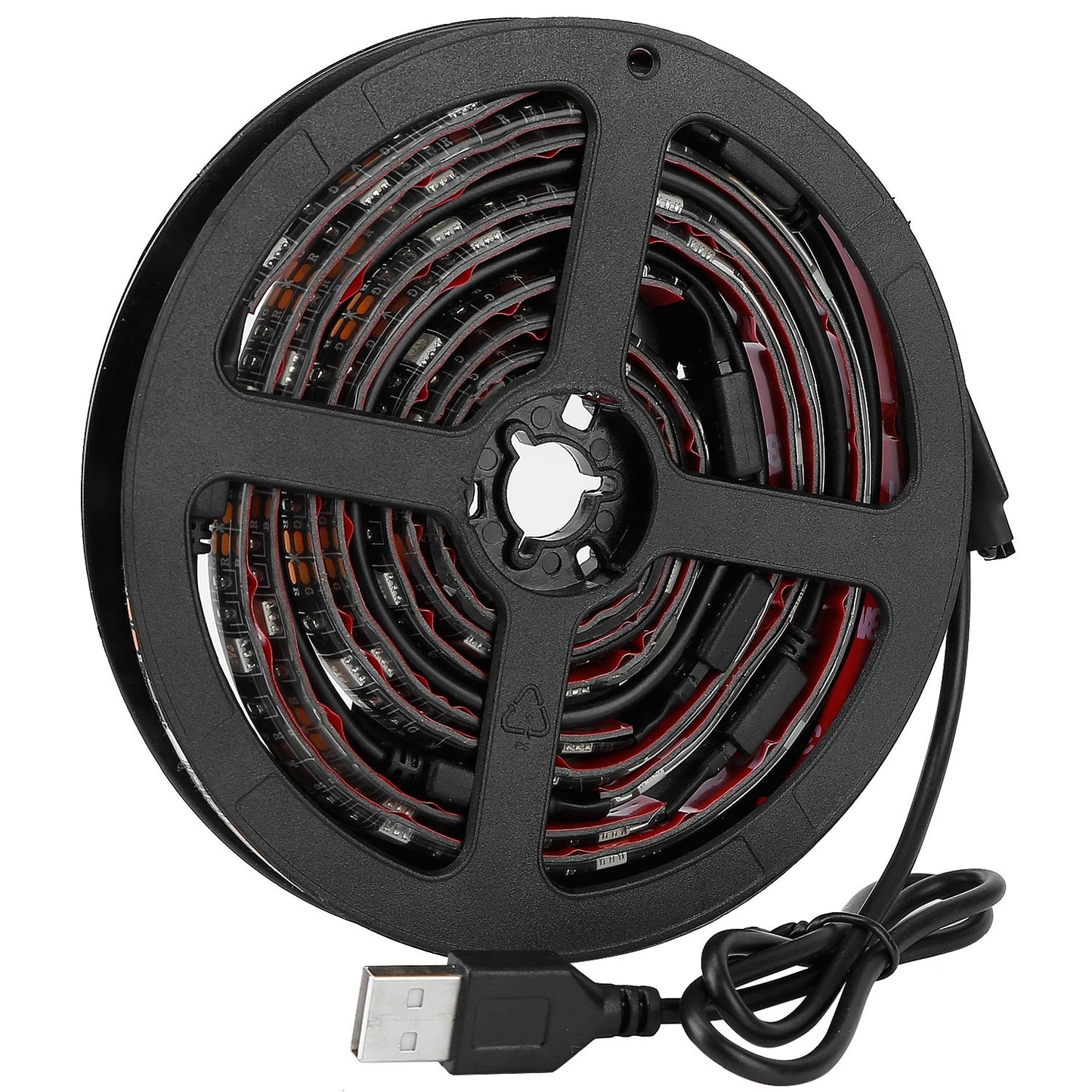 TV LED Backlight Strip 6.56ft Waterproof RGB Strip Light USB Monitor Lighting