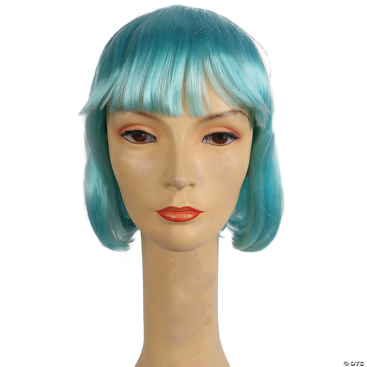 Womens Bargain China Doll Wig | Sky