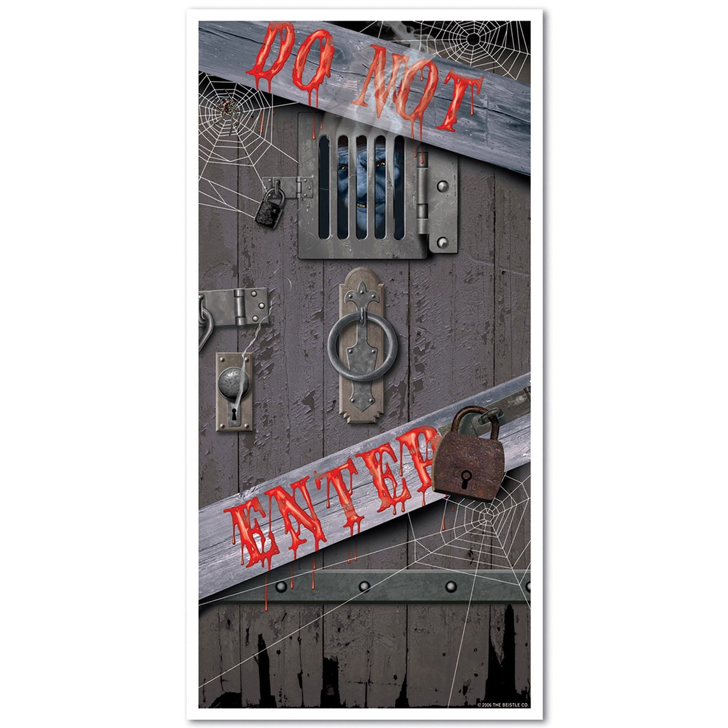 Beistle Haunted Halloween Door Cover | Party Supply | Decoration