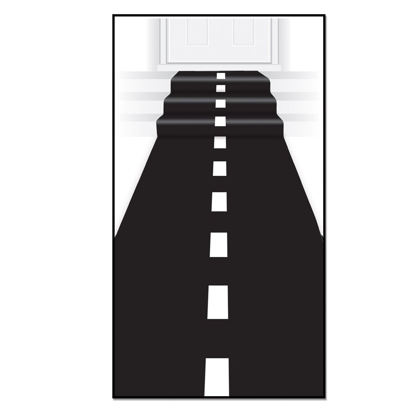 Beistle Racetrack Runner - Party Supply Decoration for Racing