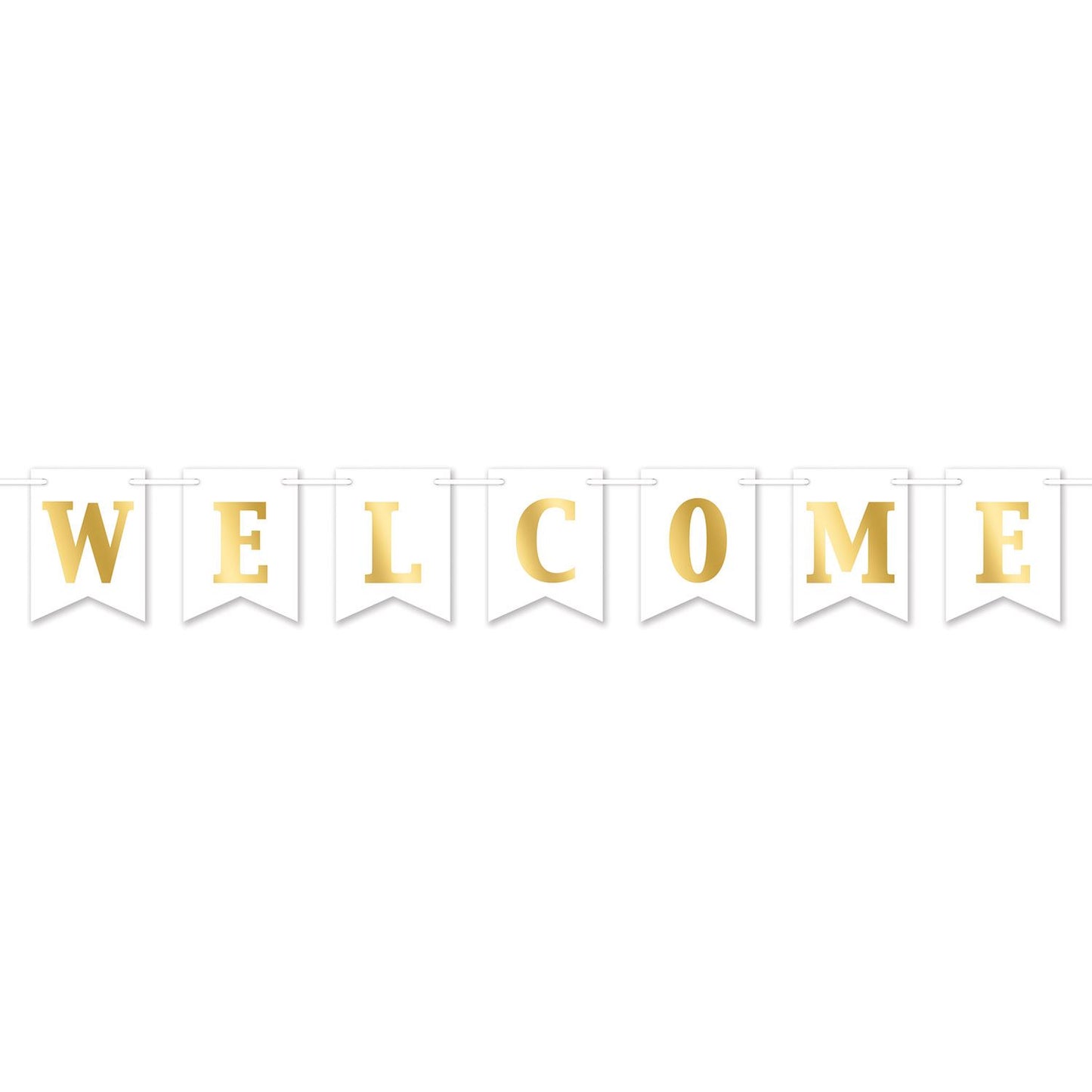 Beistle Foil Welcome Streamer - General Occasion | Party Supply | Decoration