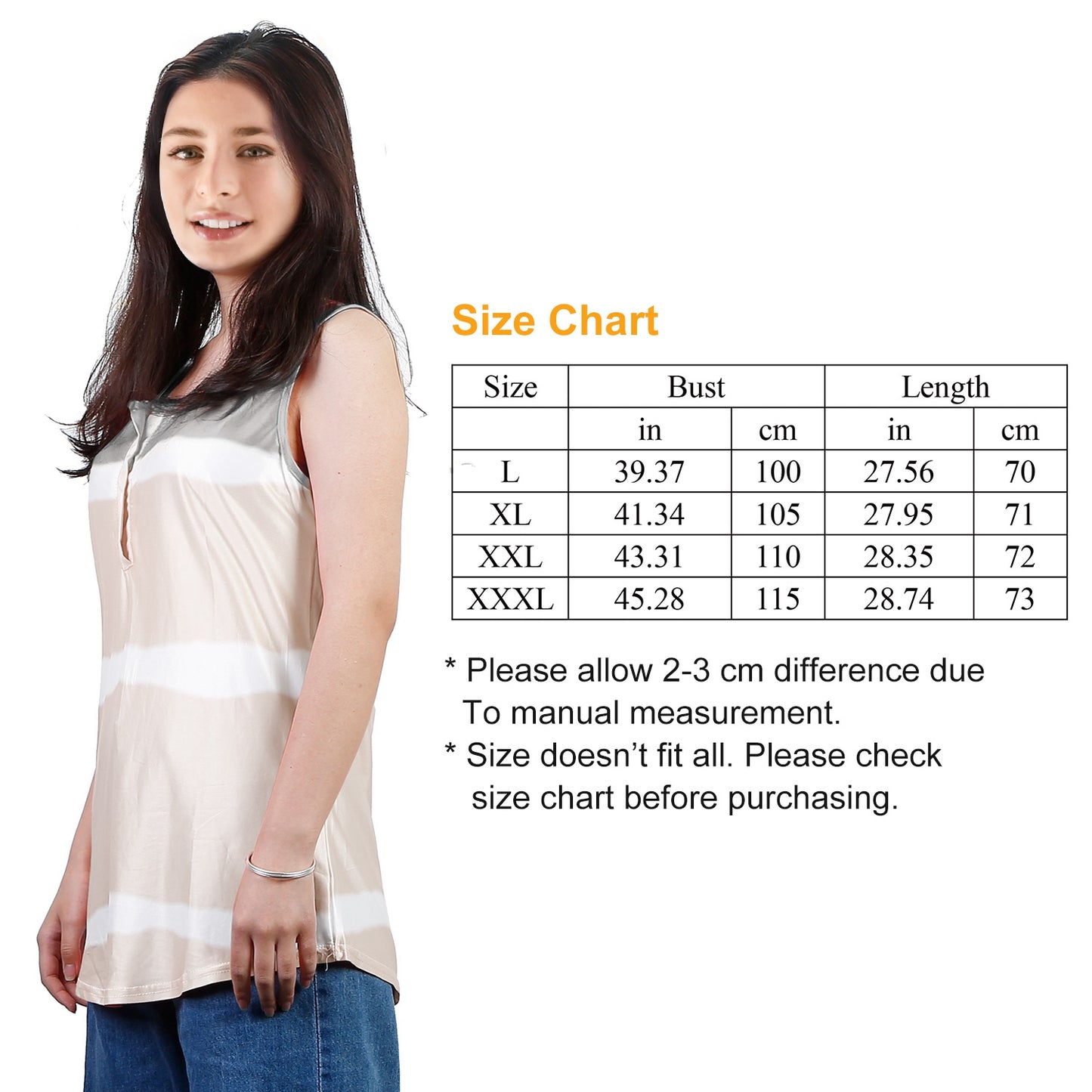 Women Tie-dye Sleeveless Tank Tops Summer Loose T Shirts Tops Button Down