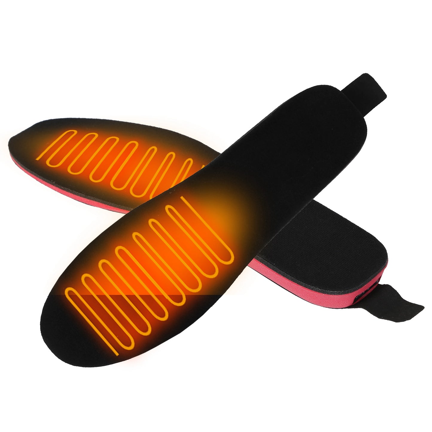 Heated Insoles Electric Heated Foot Warmer 3000mAh Rechargeable Battery Powered