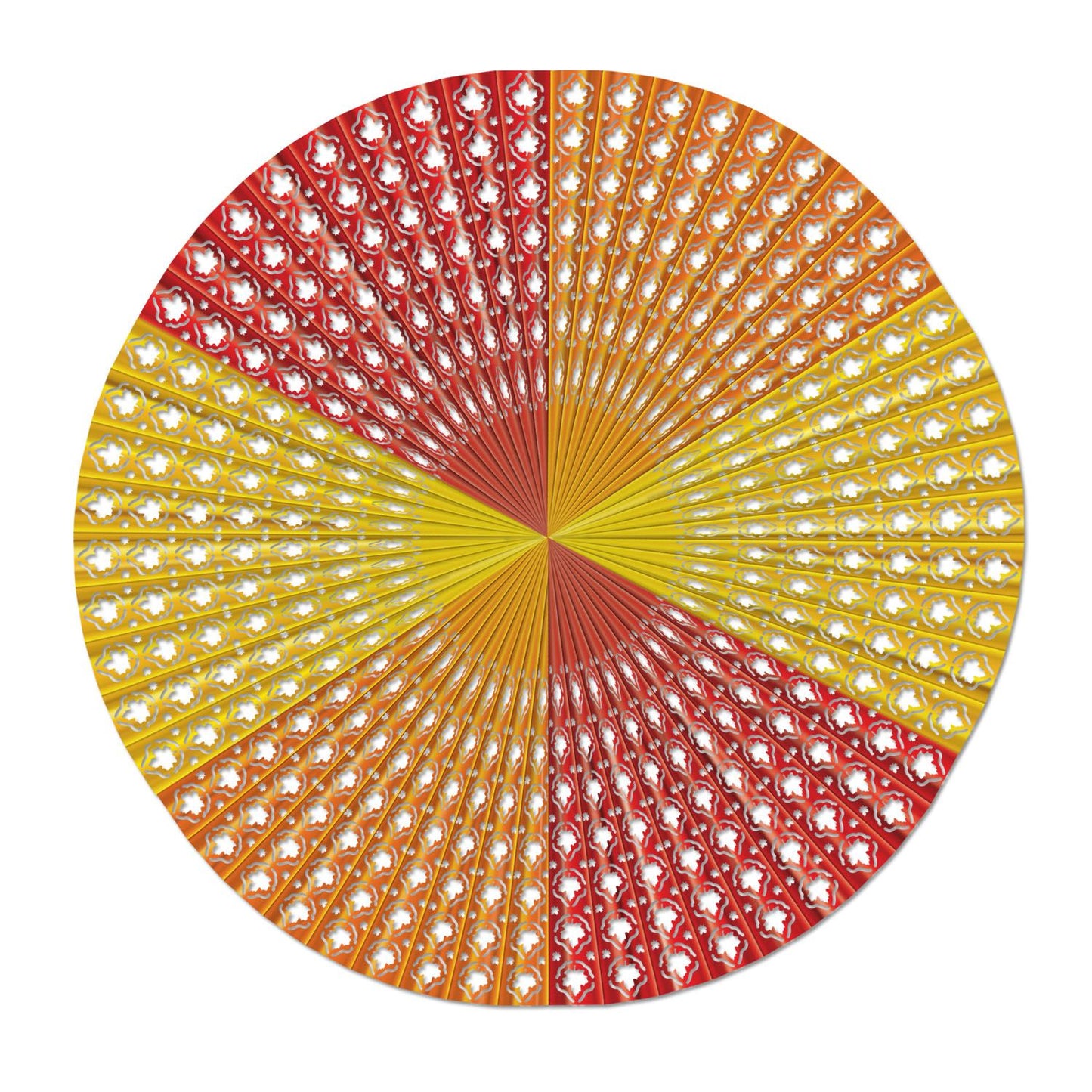 Beistle Leaf Jumbo Display Fan - Thanksgiving/Fall | Party Supply | Decoration