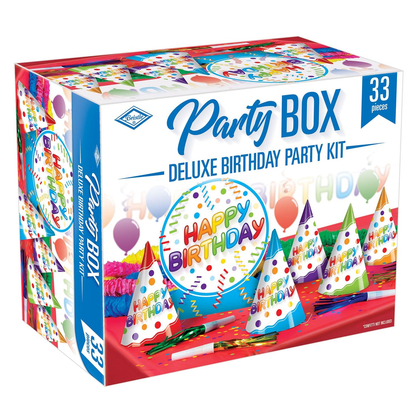 Beistle Deluxe Birthday Party Box | Party Supply | Decoration