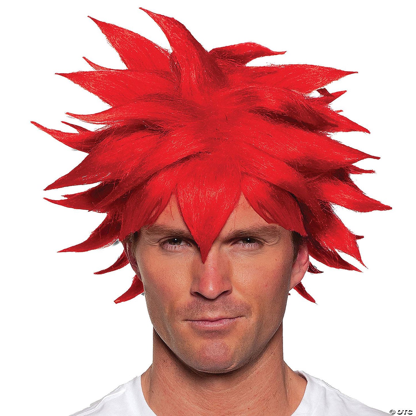Wig Anime Red Spikey