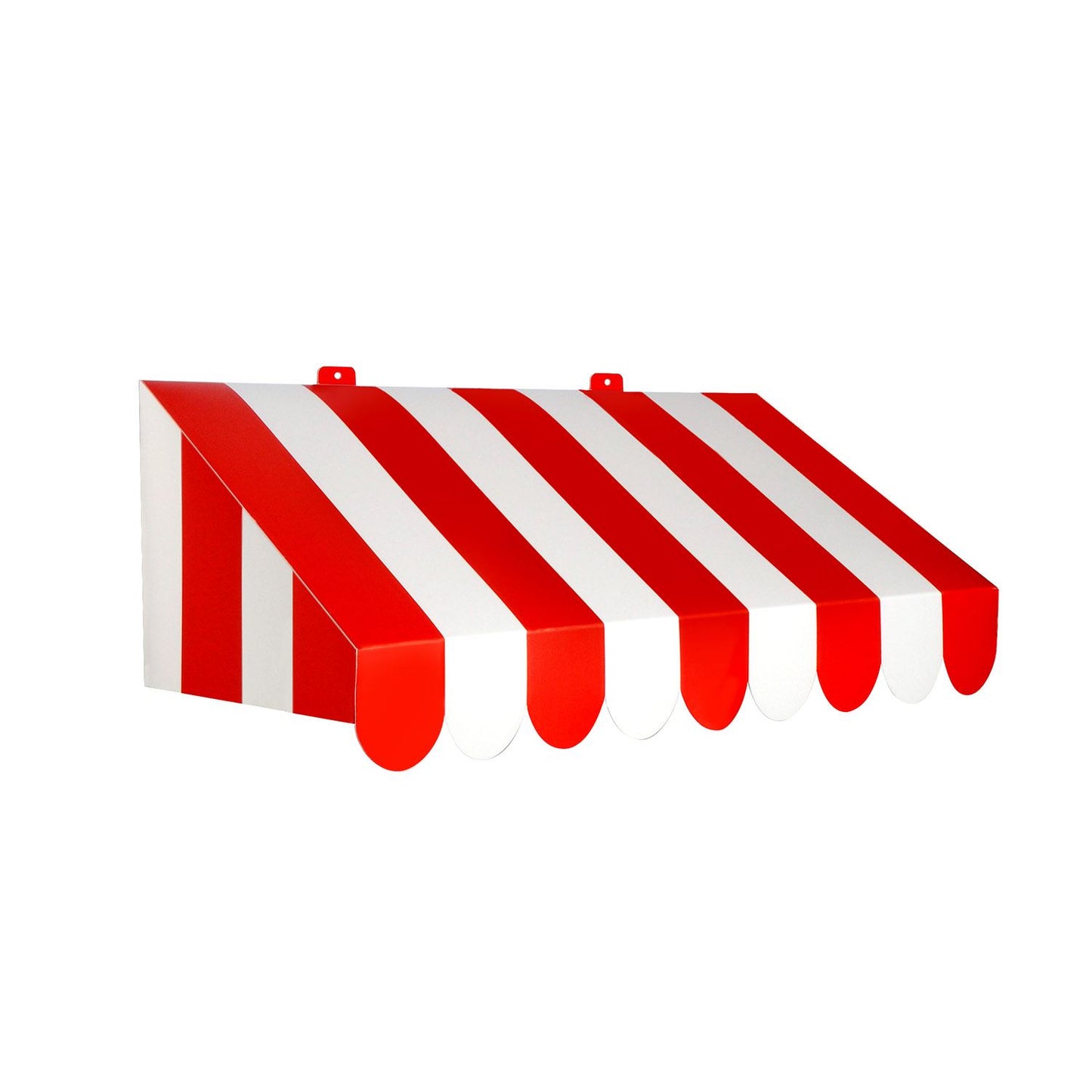 Beistle 3-D Red & White Awning Wall Decoration - Circus | Party Supply