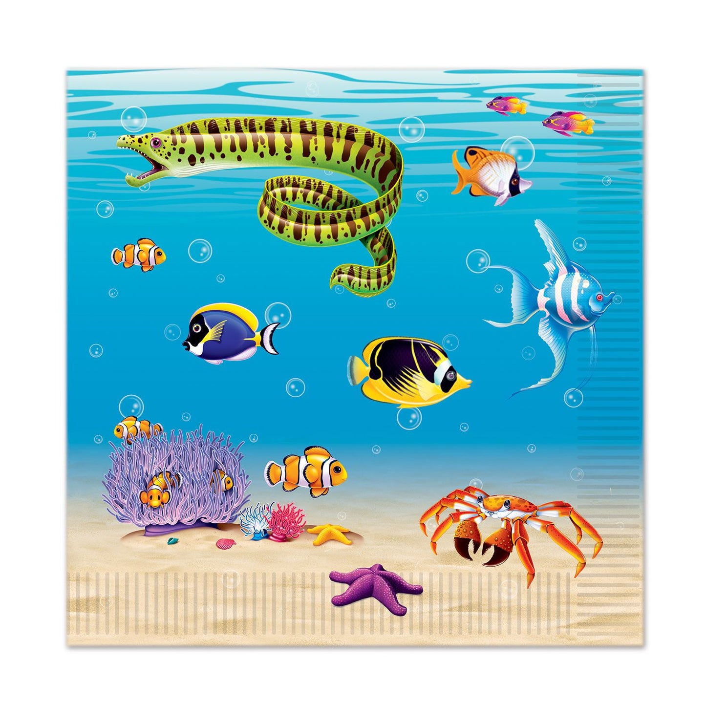 Beistle Under The Sea Lunch Napkins | Party Supply | Decoration