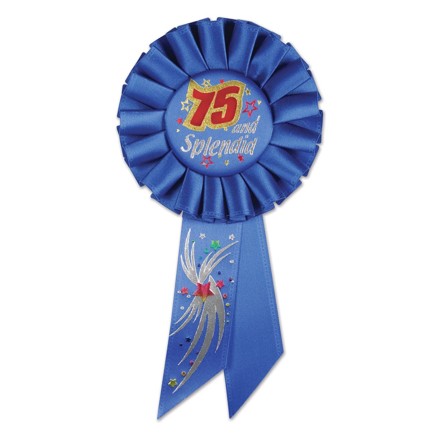 Beistle 75 and Splendid Rosette Ribbon - Party Supply Decoration for Birthday