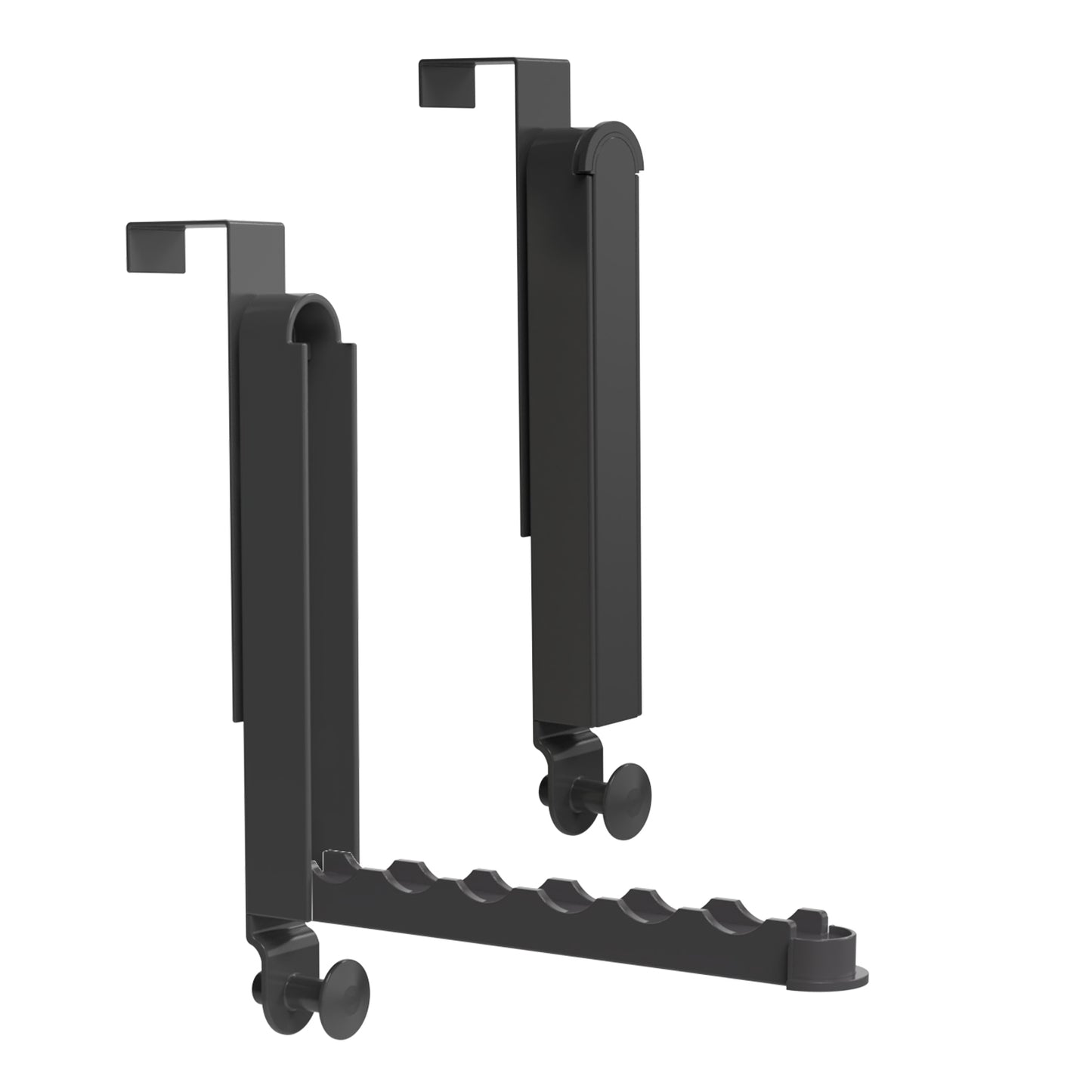 2Pcs Over The Door Hanger Hooks For Clothes Foldable Clothes Drying Rack For
