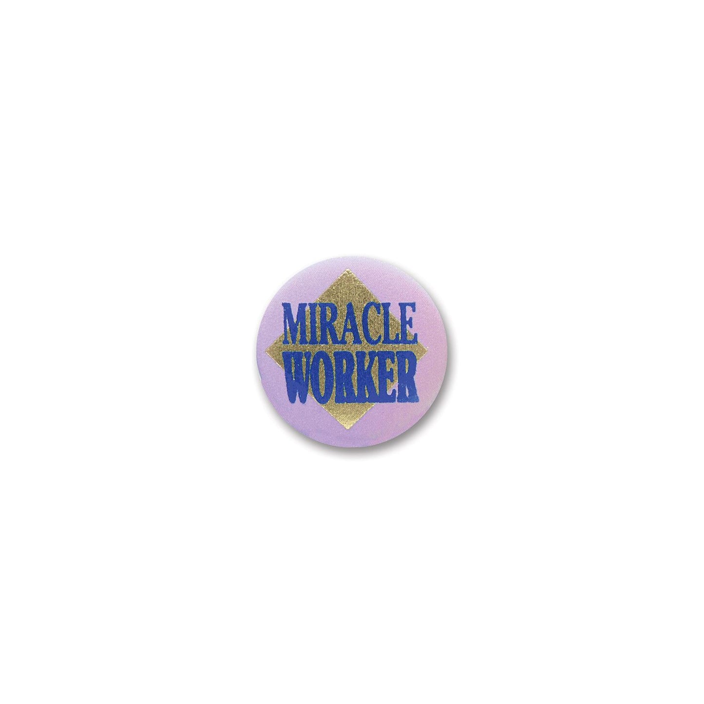 Beistle Miracle Worker Satin Button - General Occasion | Party Supply