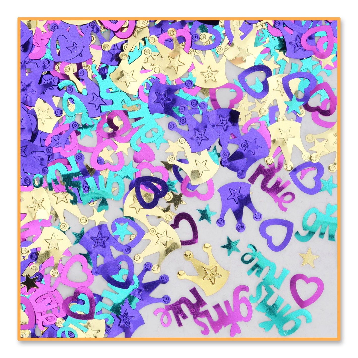 Beistle Girls Rule Confetti - Birthday | Party Supply | Decoration