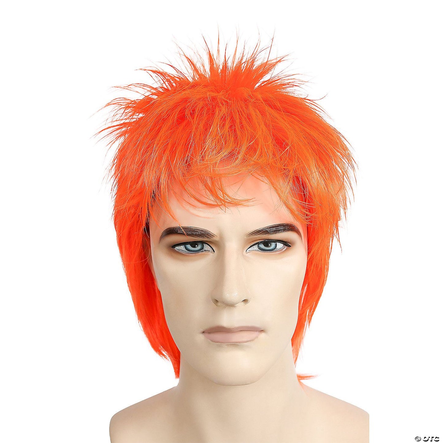 Mens Orange Rod Wig