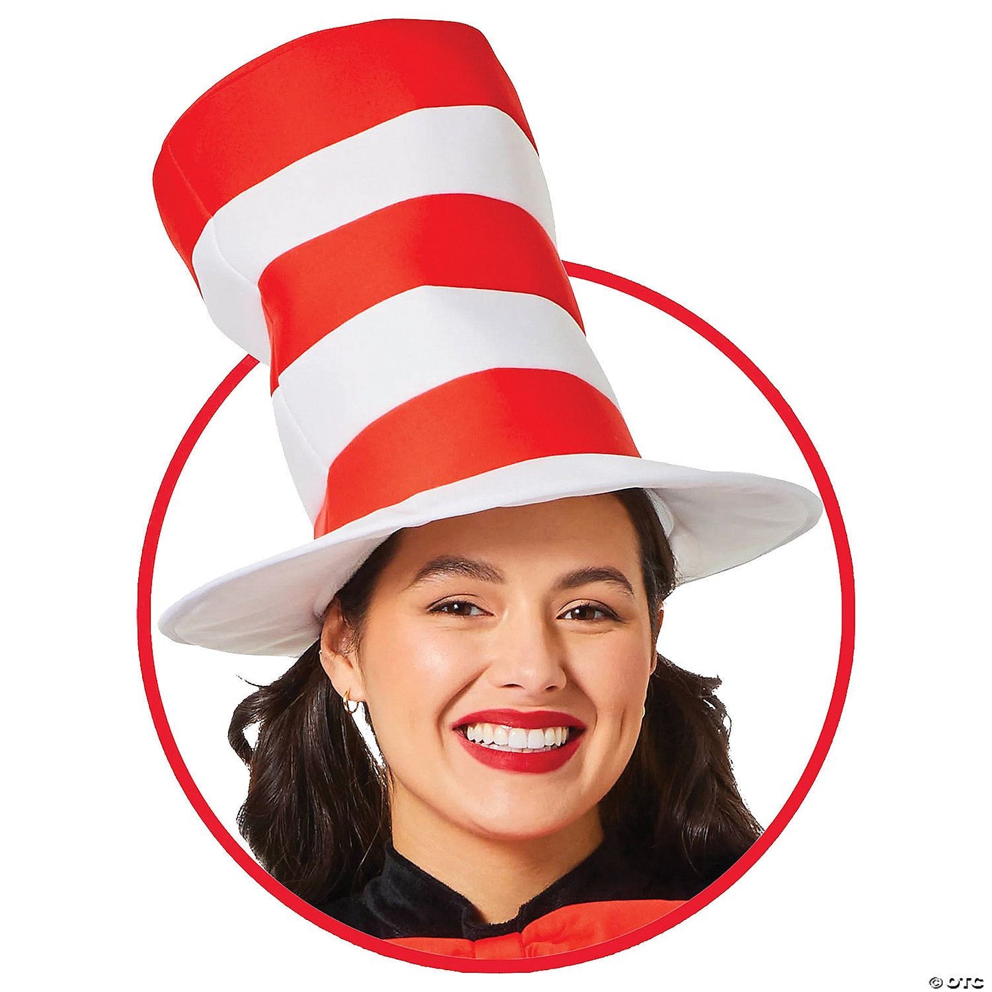 Adults Dr. Seuss The Cat in the Hat Red & White Hat