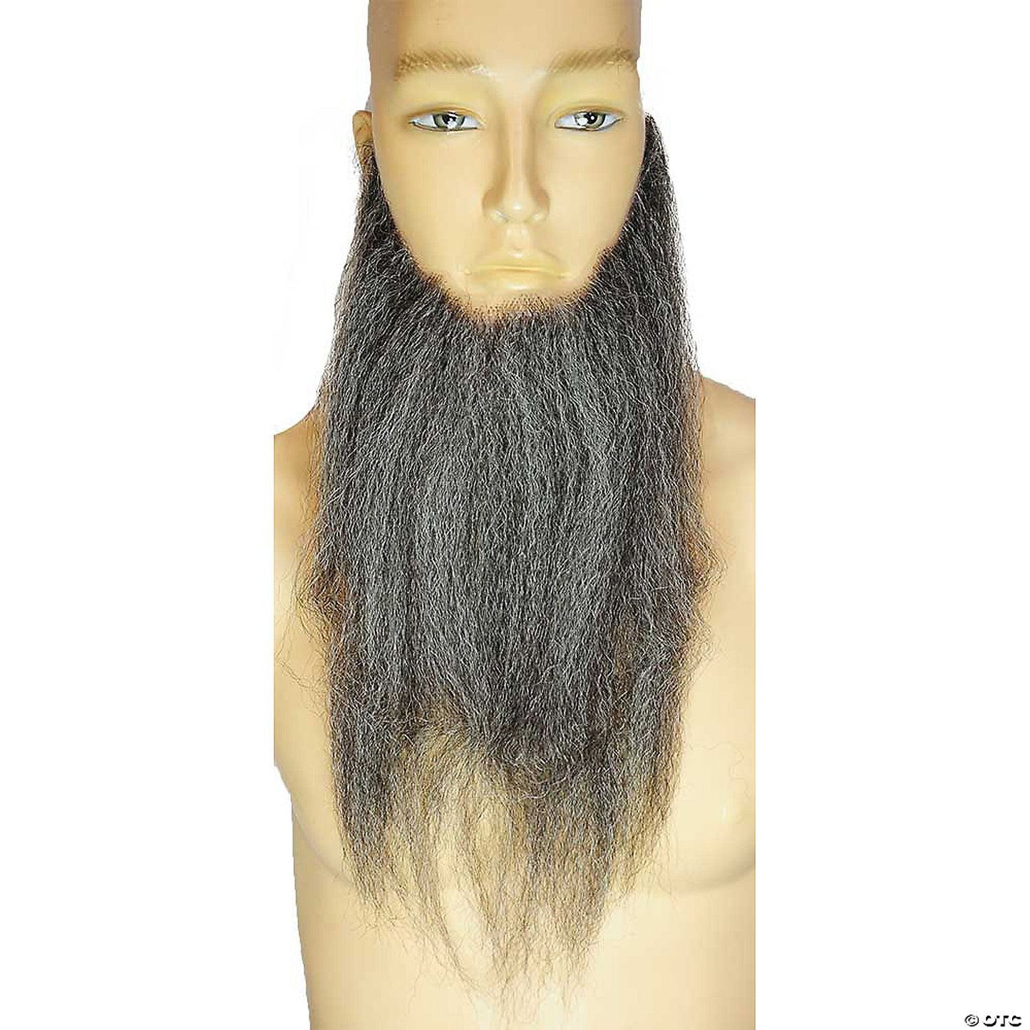 Mens 16" Full-Face Beard | Brown-Medium