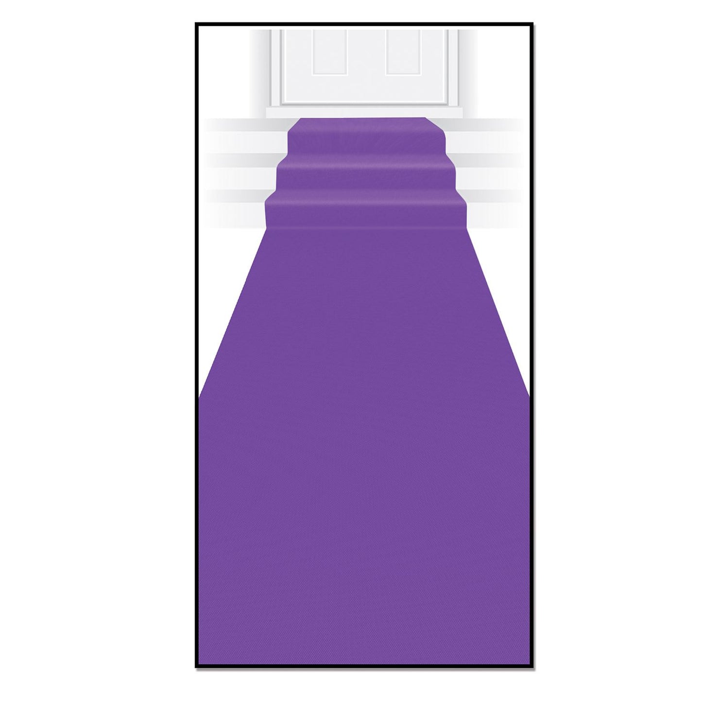 Beistle Purple Carpet Runner - Medieval | Party Supply | Decoration