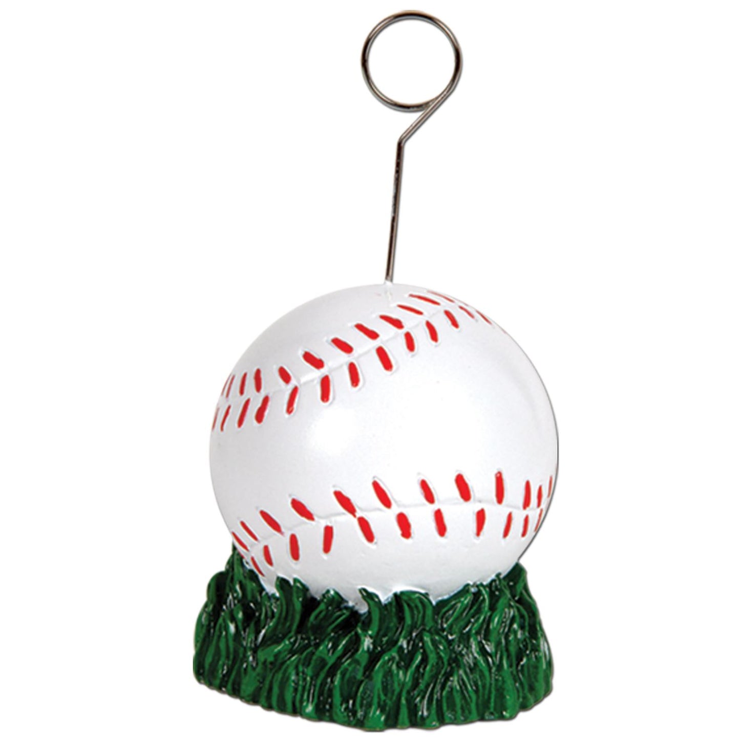 Beistle Baseball Photo/Balloon Holder | Party Supply | Decoration