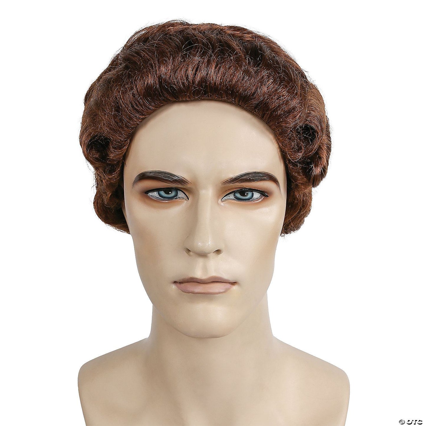Mens Bargain Colonial Man Wig | Brown/Red