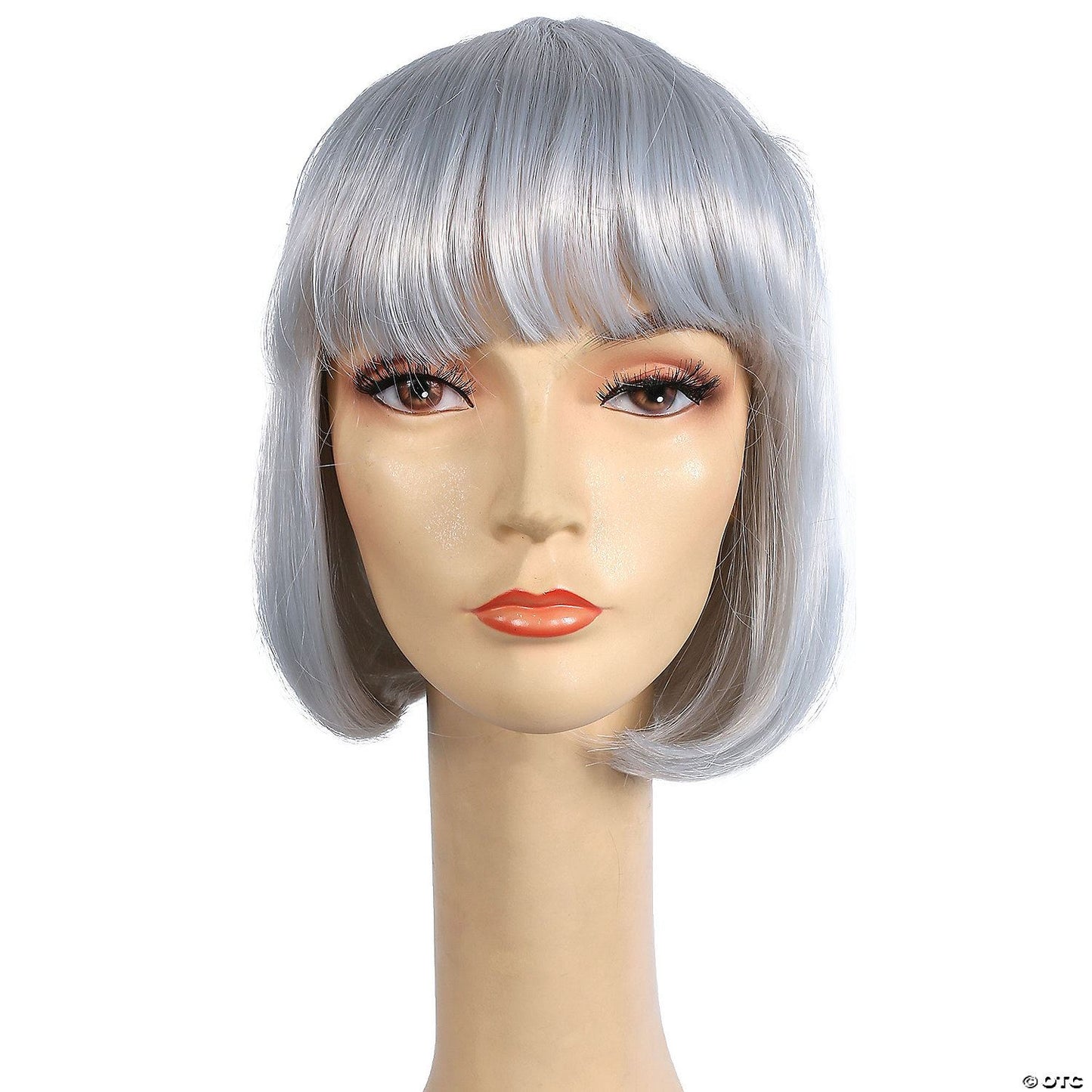 Womens Bargain China Doll Wig | White-Snow