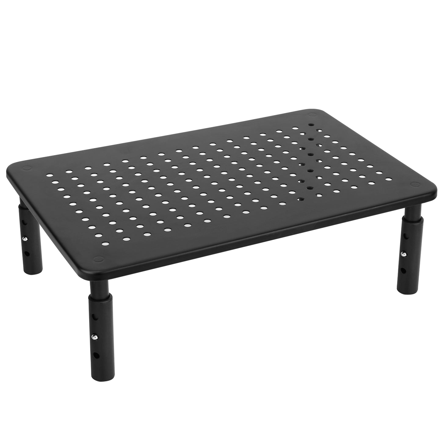 Monitor Stand Riser 3 Height Adjustable Desk Riser Organizer w/ Ventilation