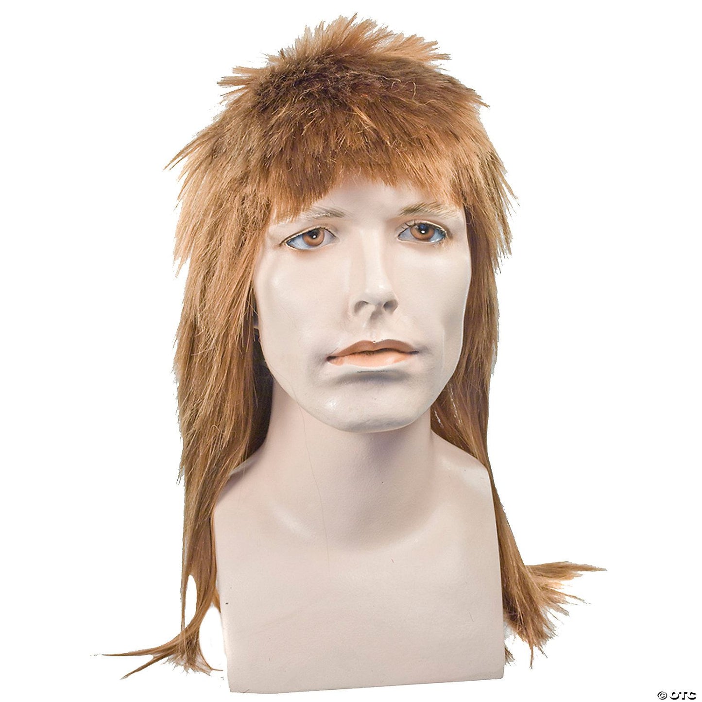 Adults Long Mullet Wig - Strawberry Blonde 27 | Copper