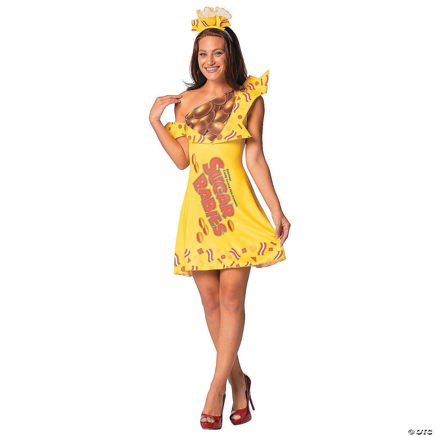 Womens Sugar Babies Dress Costume - Small/Medium