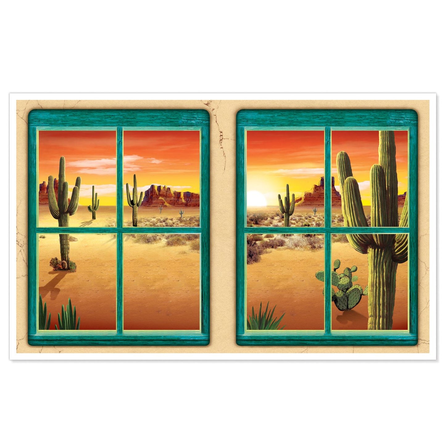 Beistle Desert Insta-View - Western | Party Supply | Decoration